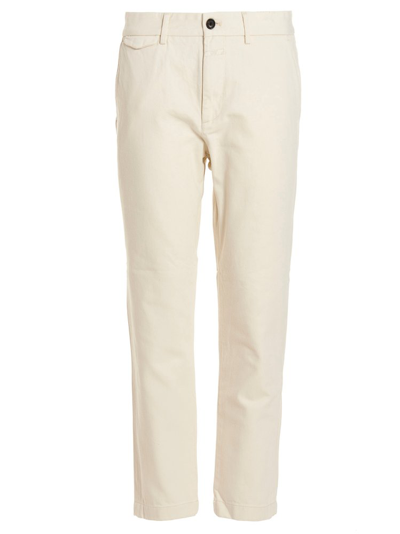 Shop Closed Atelier Tapered Leg Jeans In White