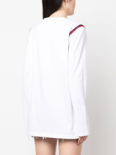 Dsquared2 Graphic-print Cotton T-shirt In White