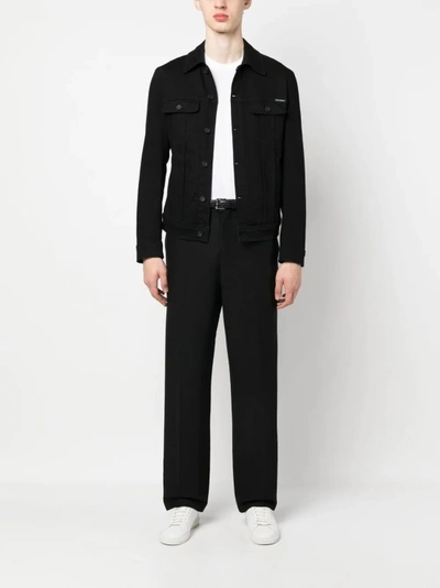 Tom Ford Placed Rib Slim-fit Lyocell And Cotton-blend T-shirt In White