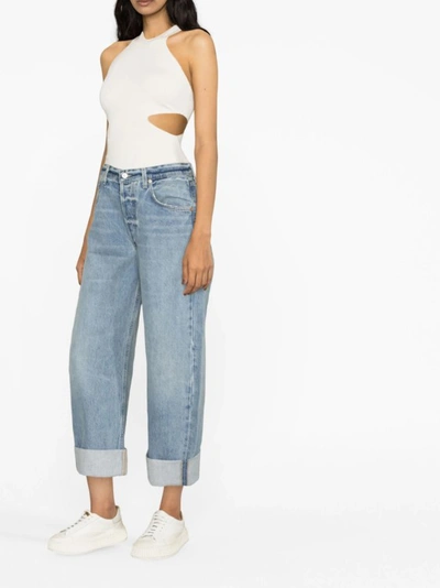 Shop Citizens Of Humanity Ayla Baggy Jeans In Blue