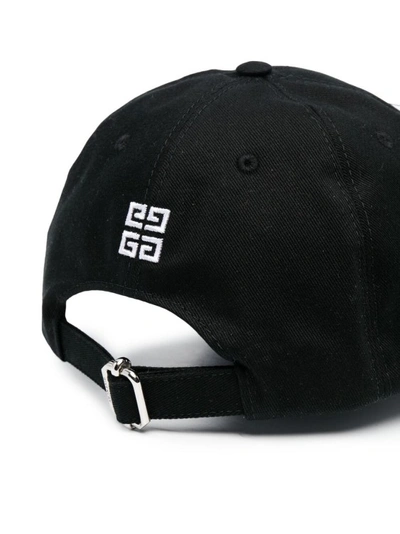 Shop Givenchy Black 90% Cotton And 10% Acrylic Hat