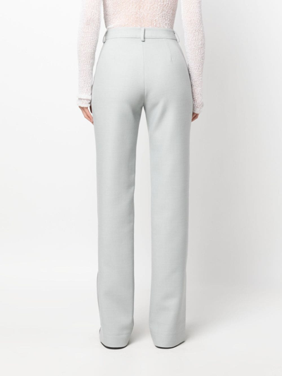 Shop Materiel High-waist Tailored Trousers In Grey