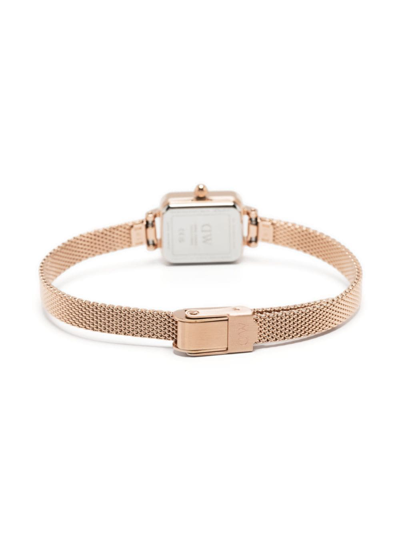 Daniel Wellington Quadro Mini 19mm In Grün