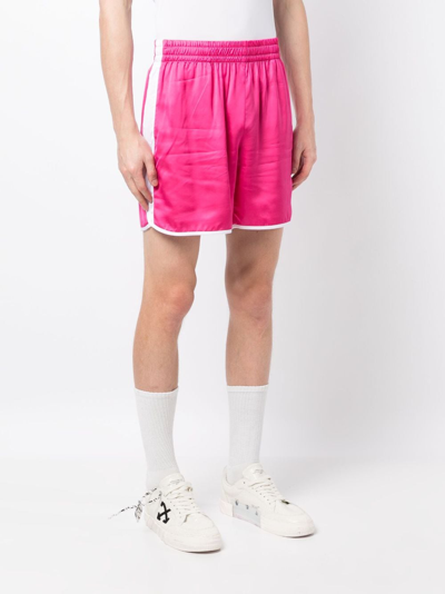 Blue Sky Inn Waiter Elasticated-waistband Shorts In Rosa