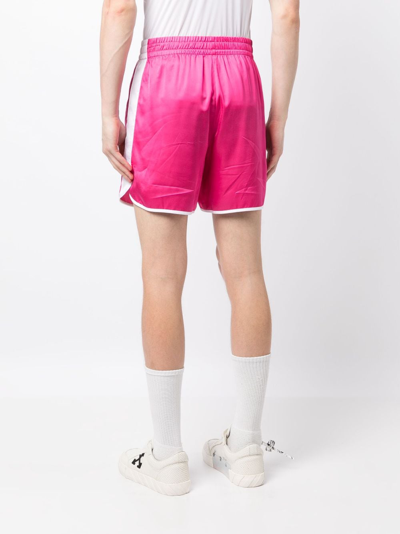 Blue Sky Inn Waiter Elasticated-waistband Shorts In Rosa