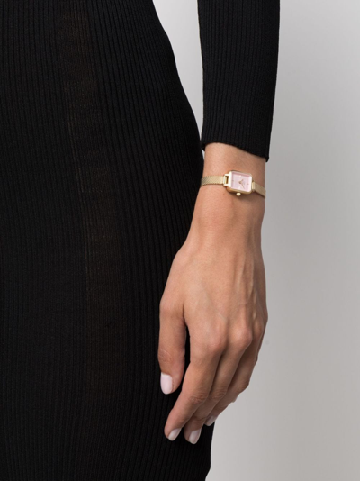Daniel Wellington Quadro Mini 154x182 Evergold G Blush In Pink