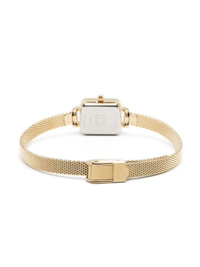 Daniel Wellington Quadro Mini 154x182 Evergold G Blush In Pink