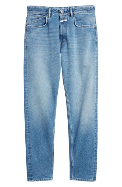 Shop Closed Cooper Tapered Jeans In Mid Blue