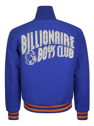 Shop Billionaire Boys Club Astro Varsity Jacket. In Royalblue