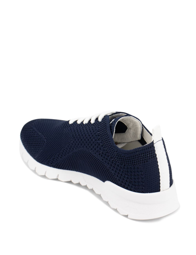 Shop Kiton Runners In Blue