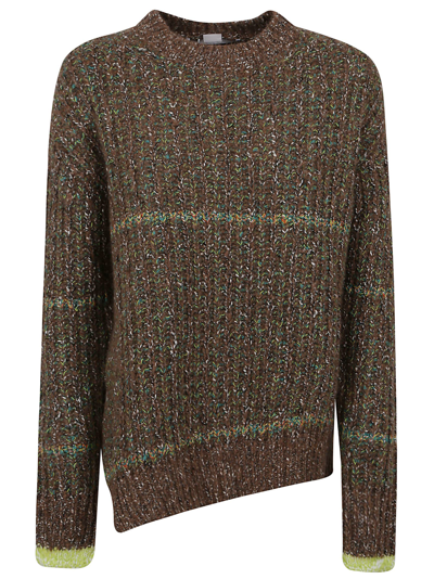Shop Stella Mccartney Multicoloured Tweed Knit Jumper