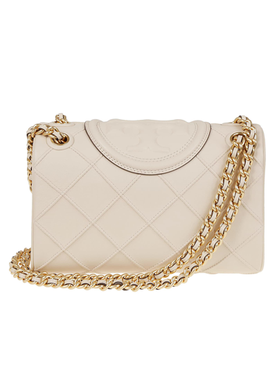 Tory Burch Fleming Soft Small Convertible Shoulder Bag - White