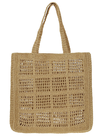 Tory Burch Ella Hand-crocheted Tote In Natural | ModeSens