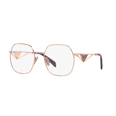 Shop Prada Glasses In Oro