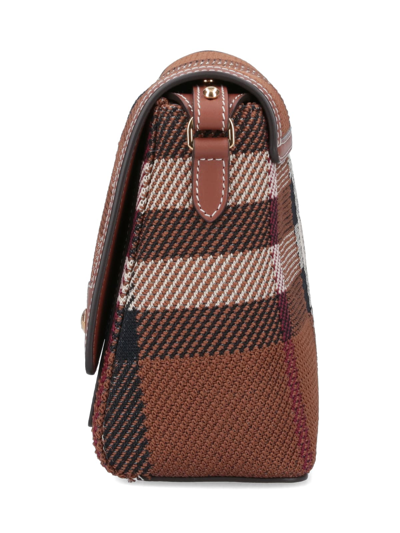 Shop Burberry Shoulder Bag In Brown