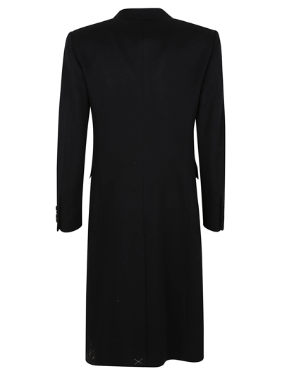 Shop Alexander Mcqueen Coat In Black
