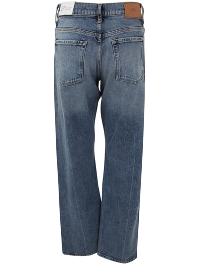 Shop 7 For All Mankind Tess Trouser Playtime In Light Blue
