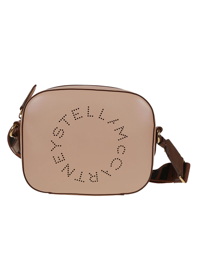 Shop Stella Mccartney Small Camera Bag Eco Alter Mat In Blush