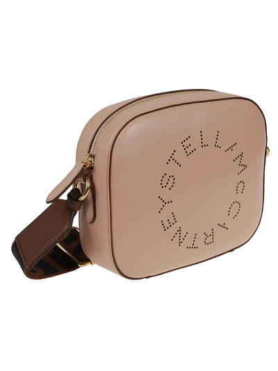 Shop Stella Mccartney Small Camera Bag Eco Alter Mat In Blush