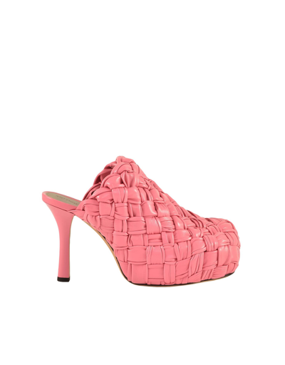 Shop Bottega Veneta Womens Pink Shoes