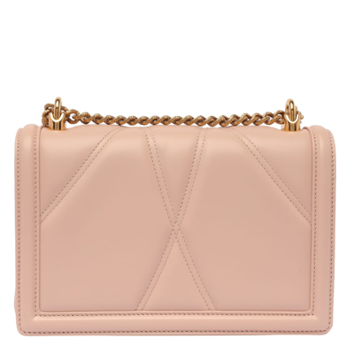 Shop Dolce & Gabbana Medium Devotion Bag In Pink