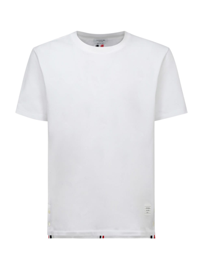 Shop Thom Browne T-shirt In White