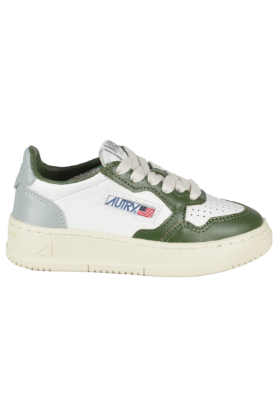 Shop Autry Medalist In Grey Military Green