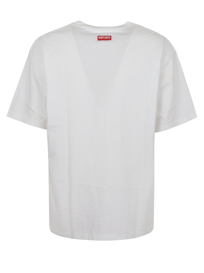 Shop Kenzo T-shirt In Blanc Casse