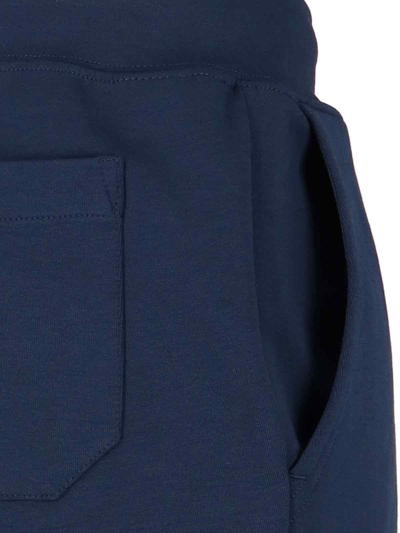 Shop Polo Ralph Lauren Logo Sporty Pants In Blue