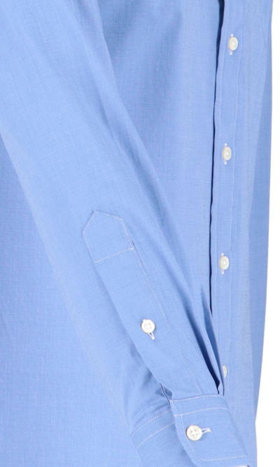 Shop Polo Ralph Lauren Classic Shirt In Light Blue