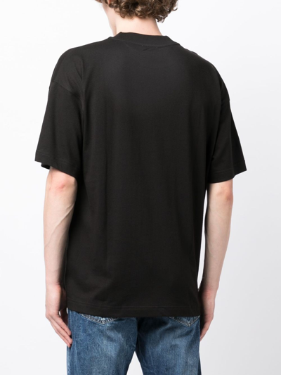 Blue Sky Inn Logo-print Cotton T-shirt In Black