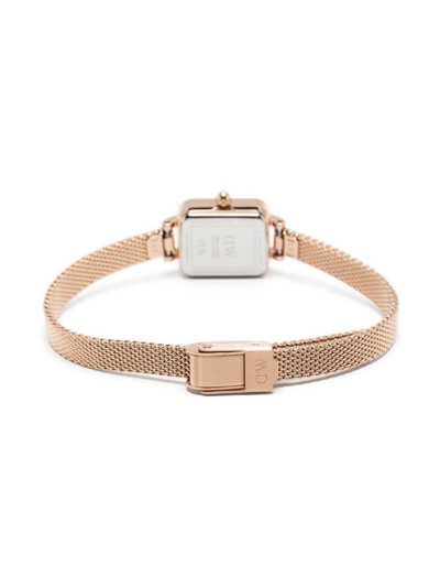 Daniel Wellington Quadro Mini 19mm In Black