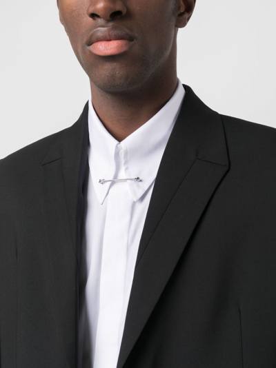 Dsquared2 Logo-print Cotton Shirt In White