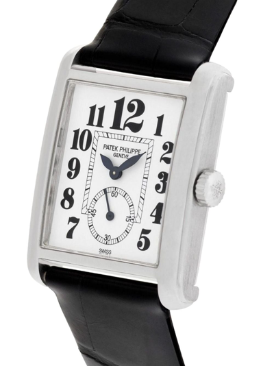 Pre-owned Patek Philippe  Gondolo 27.5mm In White