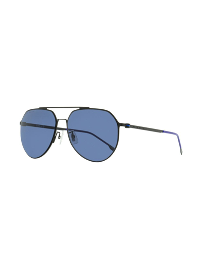 Shop Hugo Boss 1404/f/sk Pilot-frame Sunglasses In Black
