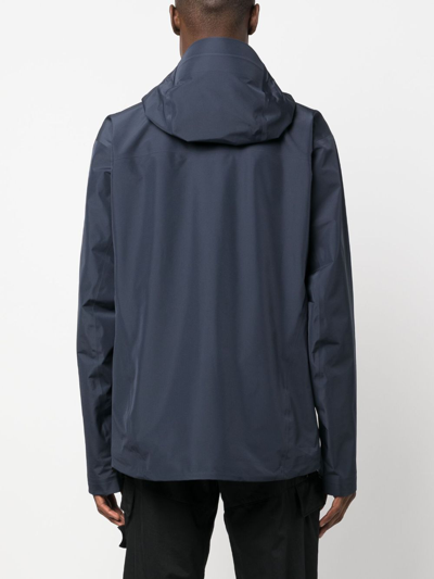 Arc'teryx Black Sapphire Nylon Casual Jacket In Blue