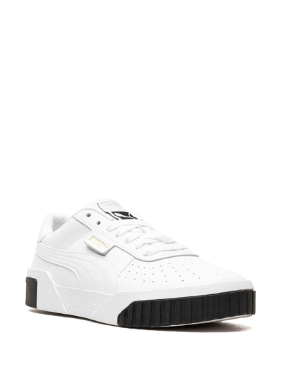 Shop Puma Cali "white/black" Sneakers
