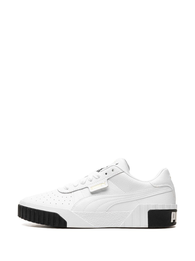 Shop Puma Cali "white/black" Sneakers