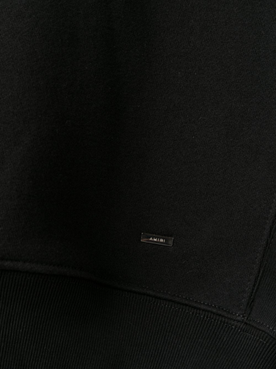 Shop Amiri Mermaid-print Cotton Sweatshirt In Black