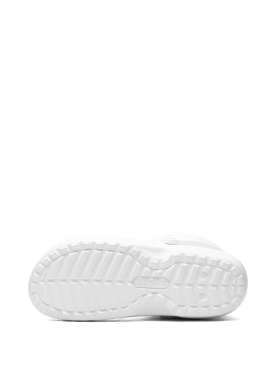 Salehe Bembury X Crocs "neo Puff" Lined Clogs Boots In White