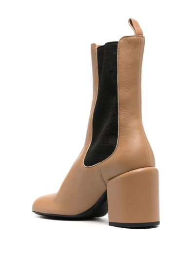 Laurence Dacade Ellen 85mm Ankle Boots In Neutrals