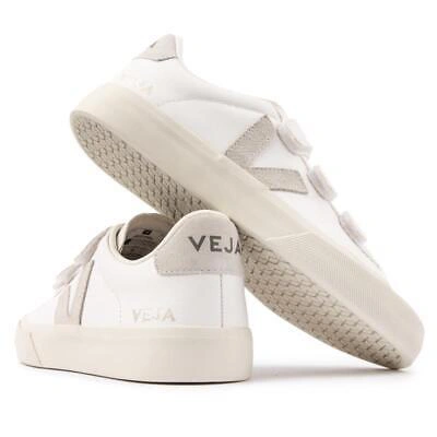 Pre-owned Veja Damen Recife Logo Chrome Free Tennisschuhe Sneaker Weiãÿ