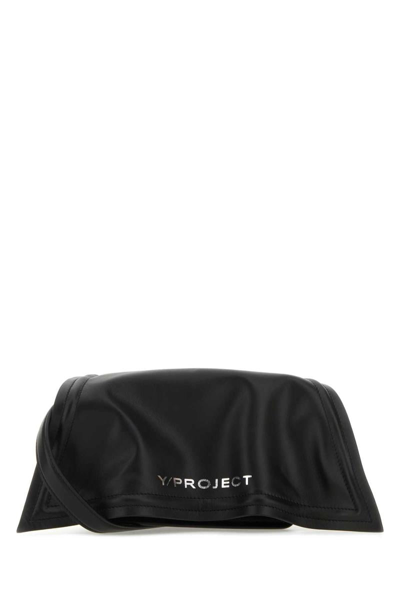 Shop Y/project Y Project Shoulder Bags In Black
