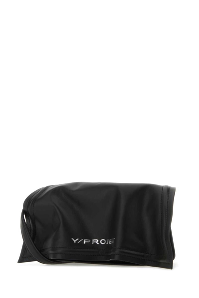 Shop Y/project Y Project Shoulder Bags In Black