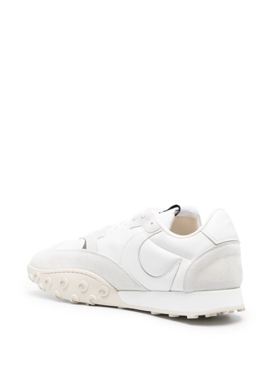 Shop Marine Serre Ms-rise 22 Low-top Sneakers In White