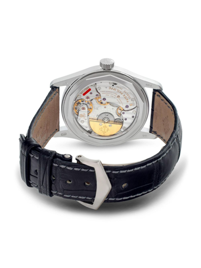 Pre-owned Patek Philippe 2016  Calatrava 37mm In Black