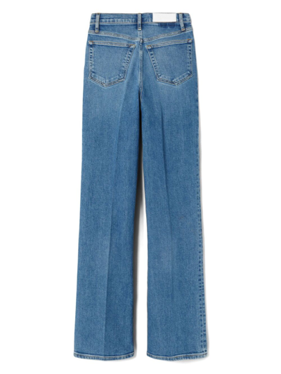 Shop Re/done 90's High-waisted Jeans In Blue