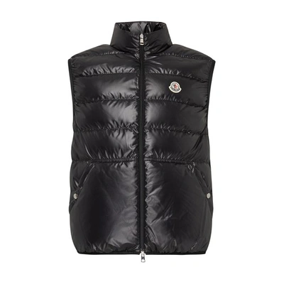 Shop Moncler Aube Sleeveless Puffer Jacket In 999