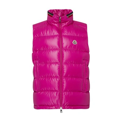 Shop Moncler Ouse Sleeveless Puffer Jacket In 552