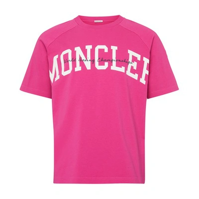 Shop Moncler Short-sleeved T-shirt In 549